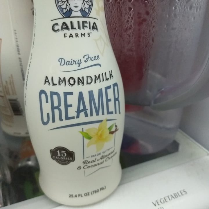 photo of Califia Farms Almondmilk Creamer Vanilla shared by @ayyyyme on  03 Jul 2021 - review