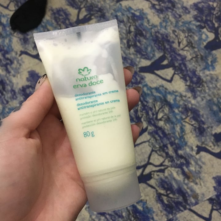 review photo of Natura Desodorante antitranspirante en crema Invisible shared by @deisi on 05 Jul 2021 - review