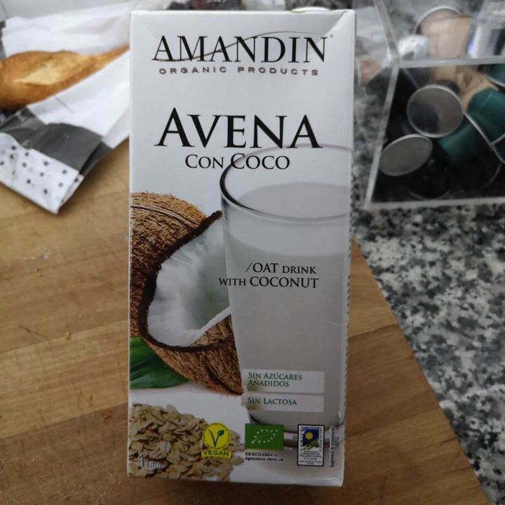 photo of Amandin Leche De Avena Y Coco shared by @mirevegi on  15 Dec 2019 - review