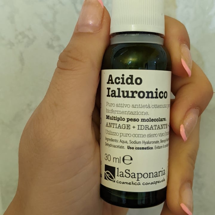 review photo of La Saponaria Acido Ialuronico (Attivi Puri) shared by @holymarta on 18 Sep 2022 - review