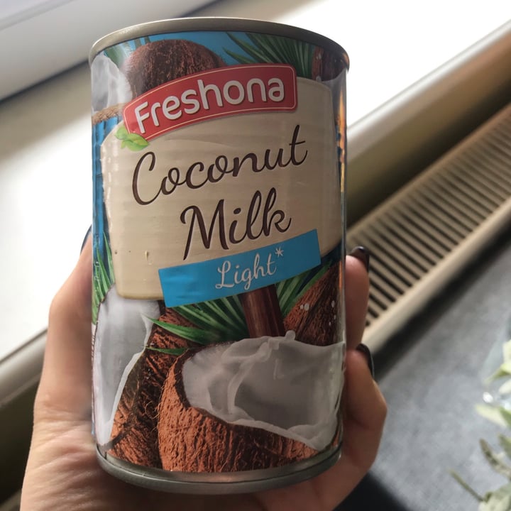 photo of Freshona Coconut milk light shared by @rebeljana on  27 Feb 2021 - review