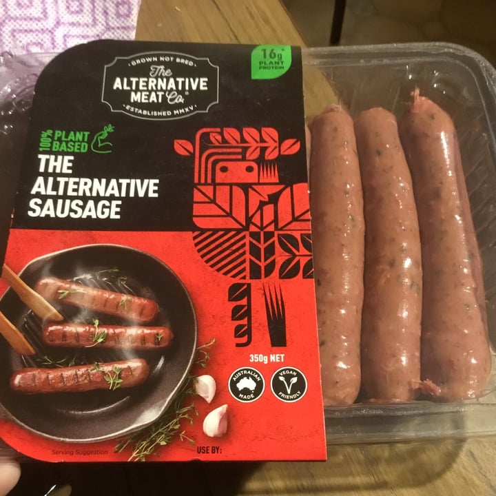 photo of The Alternative Meat Co The Alternative Sausage shared by @bellad on  02 Jan 2021 - review