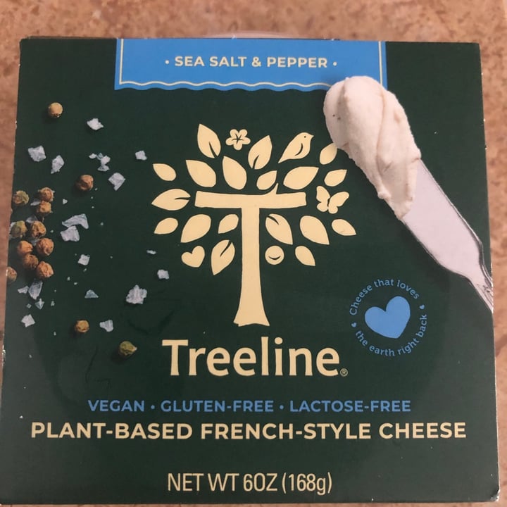 photo of Treeline Cheese Sea Salt & Pepper shared by @maryannkiger on  18 Aug 2021 - review