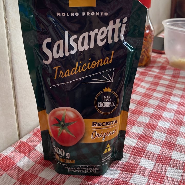 review photo of Salsaretti molho de tomate tradicional shared by @izabelaalc on 01 May 2022 - review