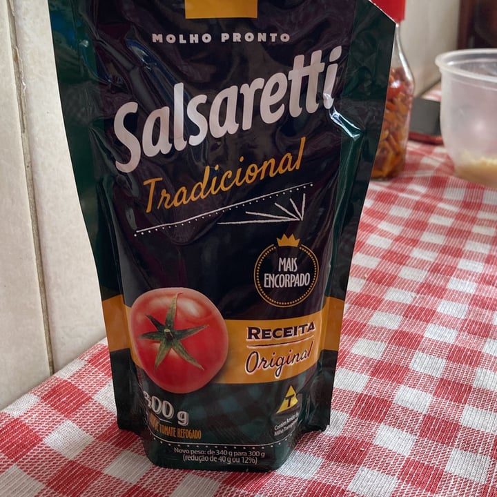 photo of Salsaretti molho de tomate  tradicional shared by @izabelaalc on  01 May 2022 - review