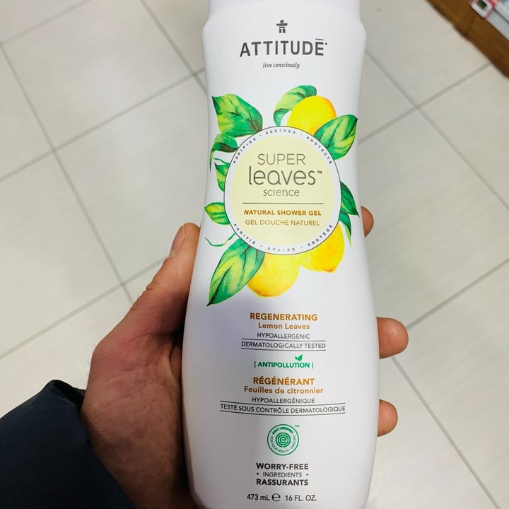 photo of ATTITUDE Super Leaves Shower Gel shared by @isafaciano on  21 Nov 2021 - review