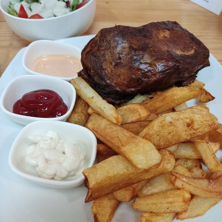 review photo of Namaste Coffee No pollo shared by @peachjuice on 03 Apr 2022 - review
