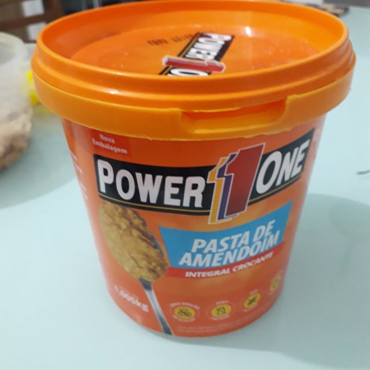 photo of Power One Pasta De Amendoim Integral Crocante shared by @ieda on  30 Apr 2022 - review