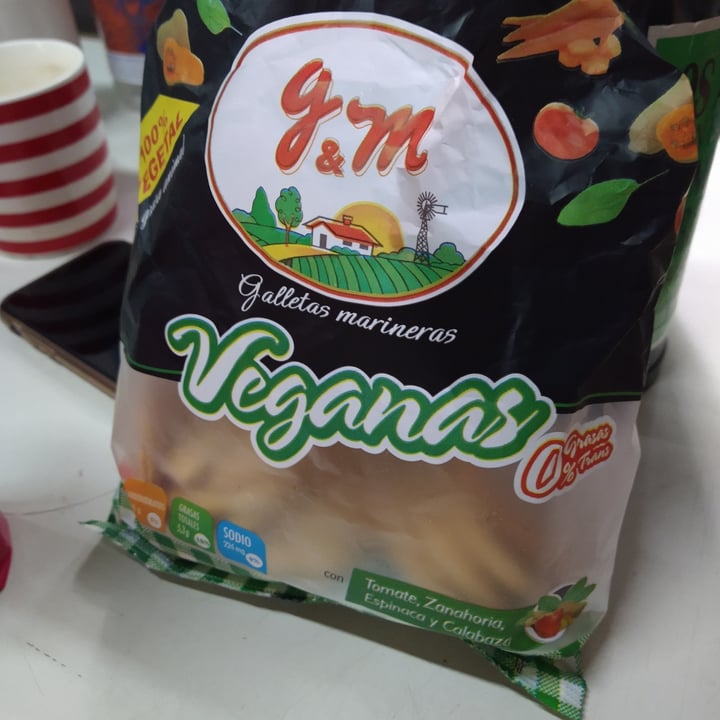 photo of G&M Galletas Marineras Veganas shared by @thegiramone on  09 Jan 2022 - review