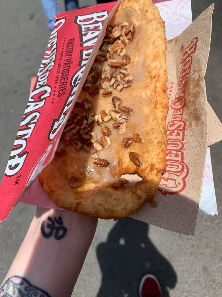 photo of BeaverTails Halifax Waterfront Pecan pie beaver tail shared by @plantbasedpoet on  12 Jul 2019 - review