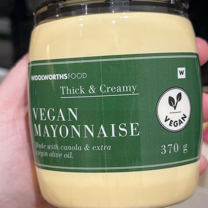 photo of Woolworths Food Thick & Creamy Vegan Mayonnaise shared by @melcalothi on  04 Jun 2022 - review