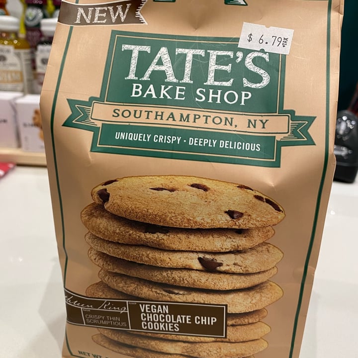 photo of Tate’s Bake Shop Vegan chocolate Chip Cookies shared by @hastii on  13 Jan 2022 - review
