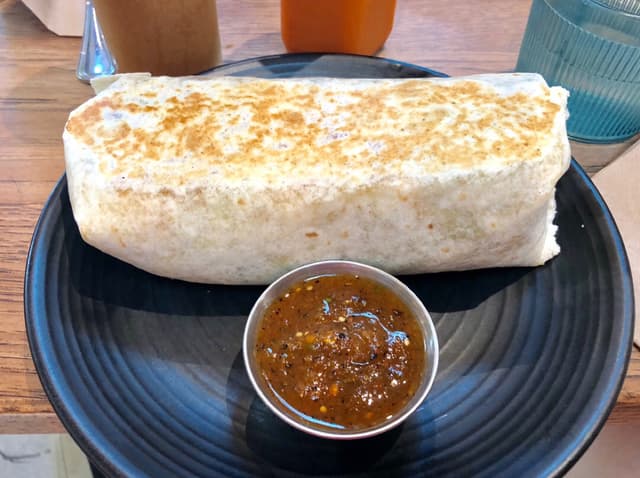 Foto do prato “burrito”