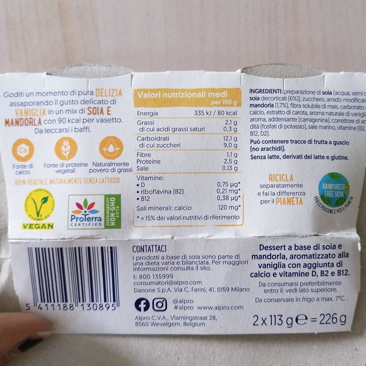 review photo of Alpro Alpro Mandorla E Vaniglia shared by @ni95ki18 on 06 Jun 2022 - review