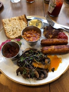 review photo of Greasy Spoon Full Vegan shared by @cgill4488 on 31 Oct 2018 - review