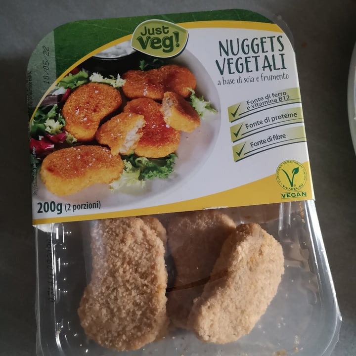 photo of Just Veg! (ALDI Italy) Nuggets Vegetali shared by @francescagiardina on  28 Apr 2022 - review