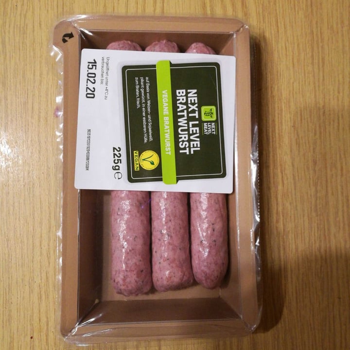 photo of Next Level Meat Next Level Vegane Rostbratwurst shared by @paolaveg12 on  07 Feb 2020 - review