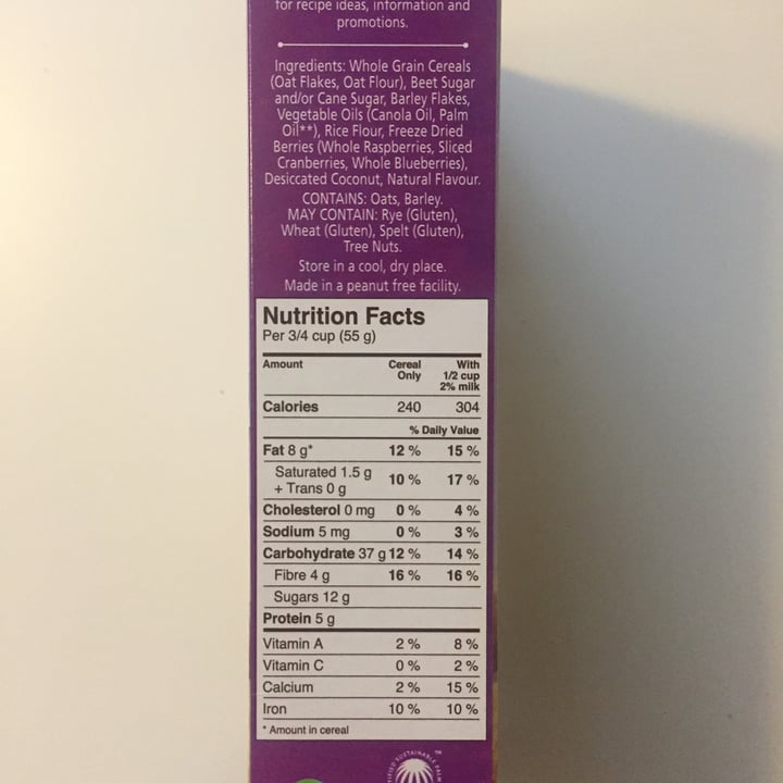 review photo of Jordans Morning Crisp Wild About Berries shared by @wernerartinger on 05 Feb 2021 - review
