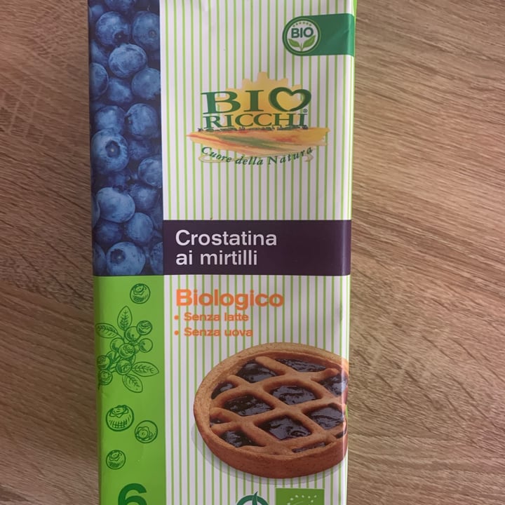 photo of BioRicchi Crostatina ai mirtilli shared by @giordanasab on  27 Nov 2021 - review