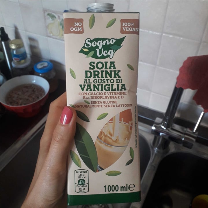 photo of Sogno veg Soia Drink Vaniglia shared by @elisabeletta on  07 Aug 2020 - review