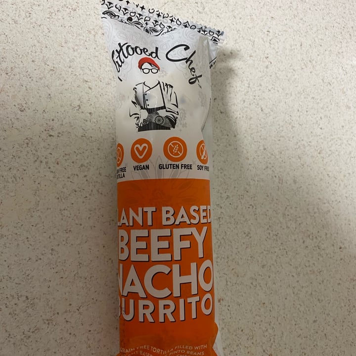 review photo of Tattooed Chef beefy nacho burrito shared by @isogrrrl on 30 May 2022 - review
