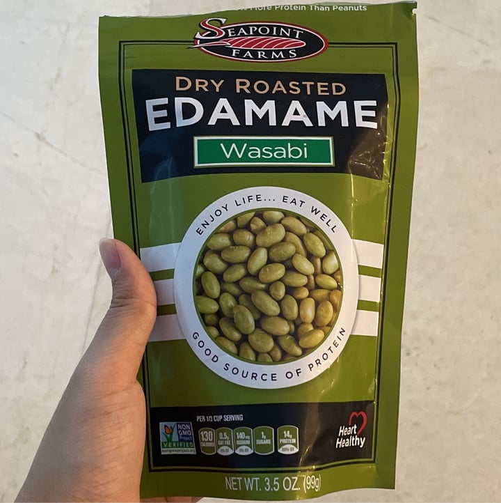 review photo of Seapoint Farms Dry Roasted Edamame Wasabi shared by @yiteng on 21 Oct 2021 - review