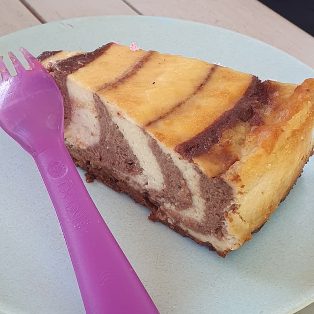 Photo of the dish “Zebra Cheesecake”
