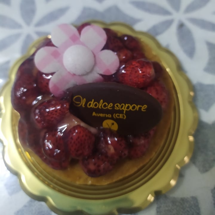 photo of Il Dolce Sapore Crostatina Alle Fragole Vegan shared by @carmen1994 on  17 Apr 2022 - review
