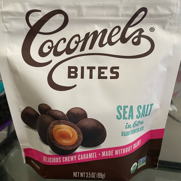 photo of Cocomels Cocomel bites - sea salt shared by @baby-vegan on  11 May 2022 - review