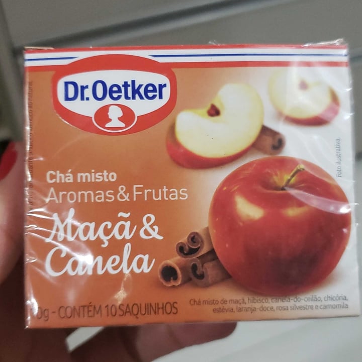 photo of Dr. Oetker Chá  de Maçã e Canela shared by @aminozzo on  10 May 2022 - review