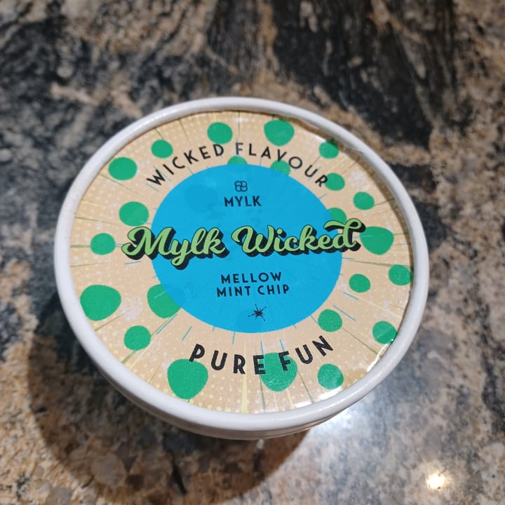 photo of Mylk Ice Cream  Mellow Mint Chip shared by @johanjvdw on  21 Jul 2021 - review