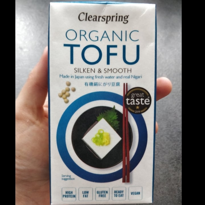 photo of Clearspring Organic Tofu Silken & Smooth shared by @foxtrotnovember on  03 Oct 2022 - review