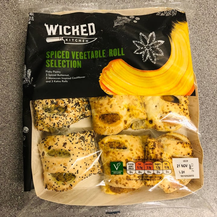 photo of Wicked Spiced Vegetable Roll Selection shared by @blue-jay on  22 Nov 2021 - review