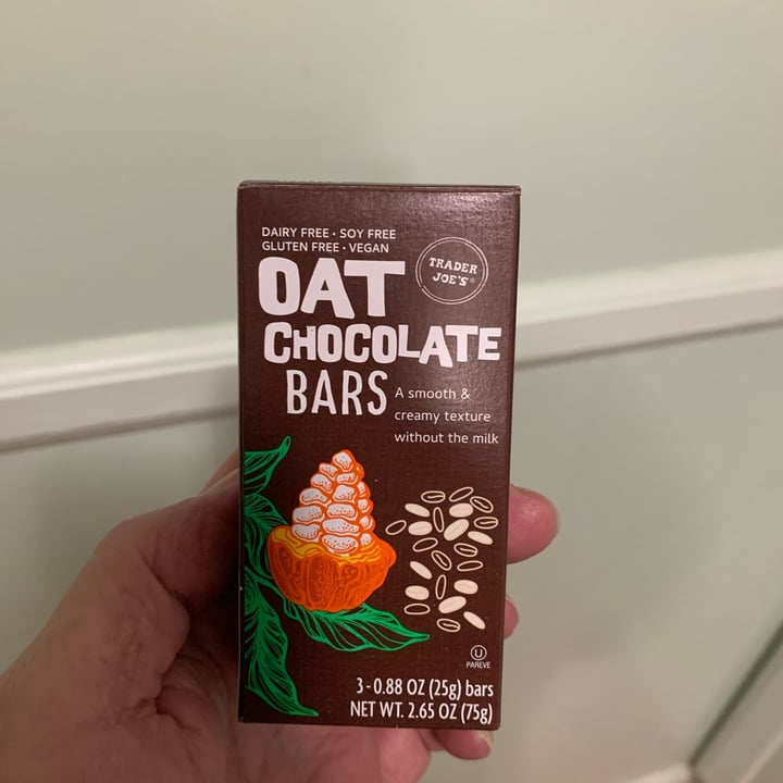 Trader Joe's Oat Chocolate Bars Review abillion