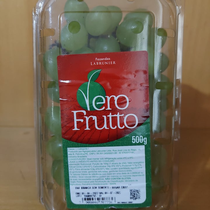 review photo of Vero Frutto Uva branca sem semente shared by @rickkan on 25 Jun 2022 - review