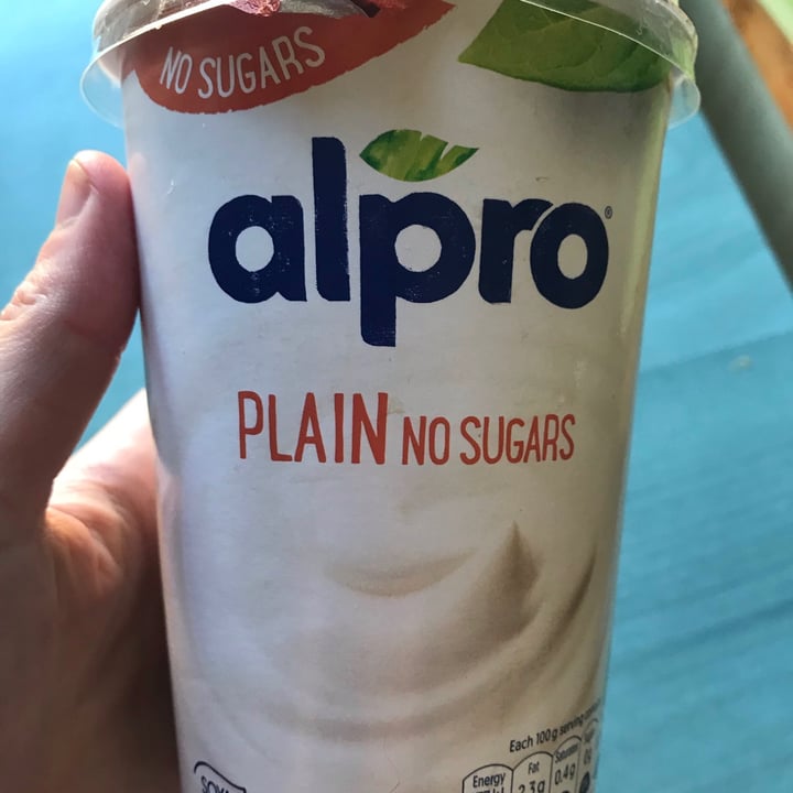photo of Alpro Plain No Sugars shared by @gu on  19 Mar 2021 - review