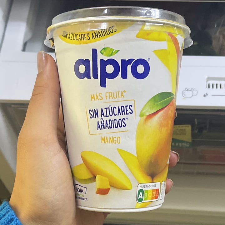 review photo of Alpro Mango Yogurt (No Added Sugars) shared by @saanvaquero on 26 Feb 2022 - review