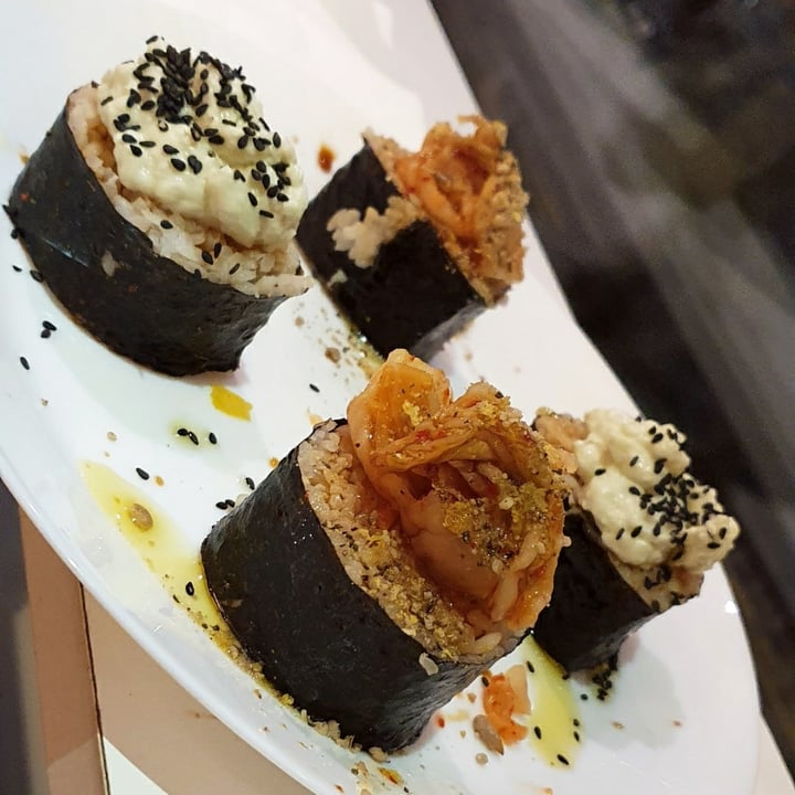 review photo of Vegan Yes Shoreditch Kimbap shared by @veganwop on 19 Sep 2020 - review