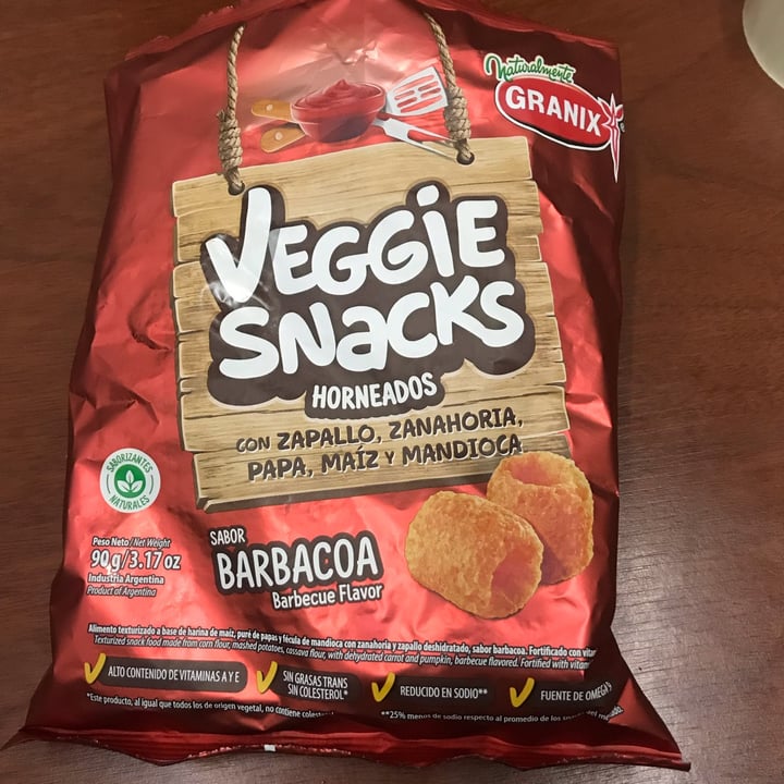 review photo of Granix Veggie Snacks Sabor Barbacoa shared by @jordanamicol on 17 Feb 2022 - review