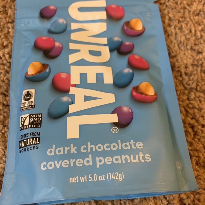 review photo of UNREAL Dark Chocolate covered peanuts shared by @williamse on 28 Dec 2020 - review