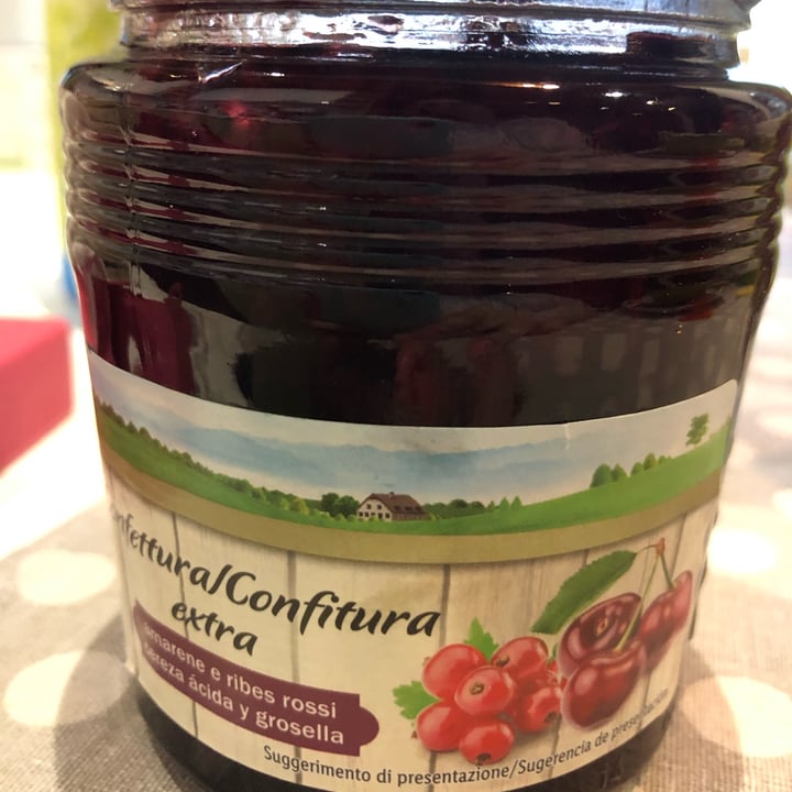 review photo of alpen fest Confettura ciliegie e ribes rosso shared by @elecuc on 17 Apr 2022 - review