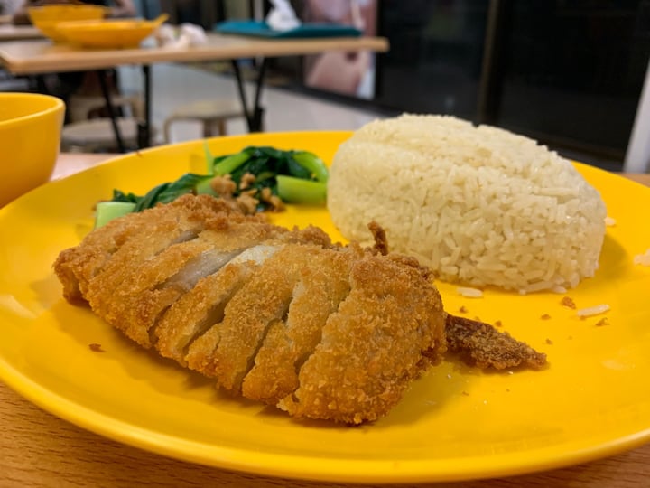 photo of Bodhi Deli 菩提斋 Chicken Cutlet Noodles shared by @giveafudge2day on  22 Nov 2019 - review