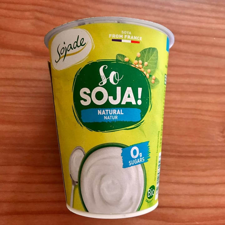 photo of Sojade So Soja! Natural Soya Yogurt alternative 400g shared by @alessiastaste on  27 Apr 2021 - review