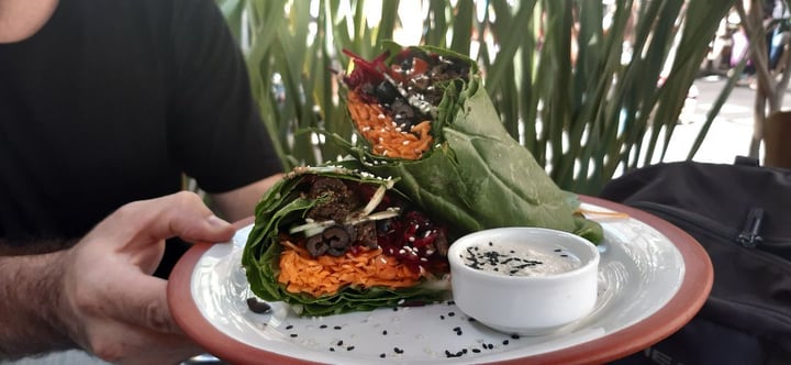 review photo of POLEN JUGOS Y SOPAS Wrap de verduras shared by @pazorrego on 29 Feb 2020 - review