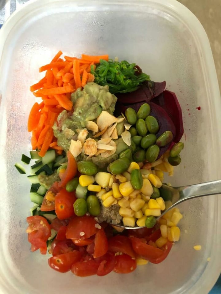 photo of A Poke Theory Poke bowl vegan shared by @fourdollars on  26 Feb 2020 - review