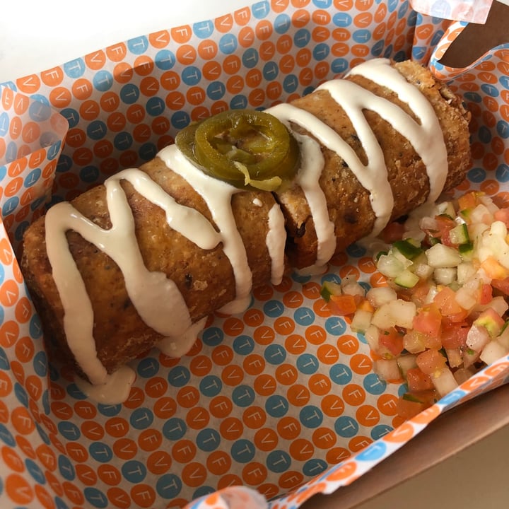 photo of The Fussy Vegan Gardens Chimichanga shared by @mothercitymatt on  01 May 2022 - review