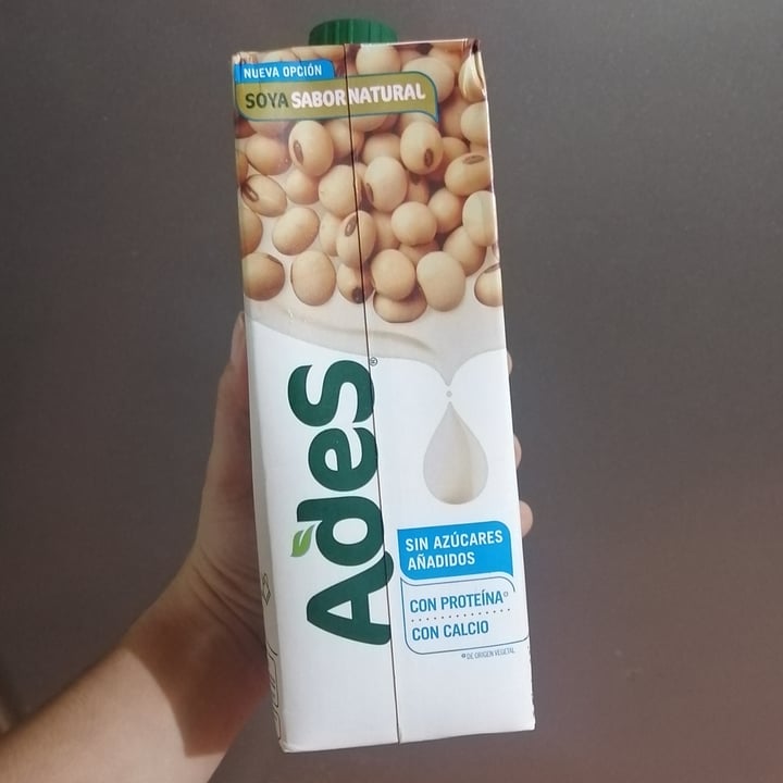 photo of Ades Leche de Soya sabor Natural sin Azúcares Añadidos shared by @yarely on  14 Oct 2021 - review