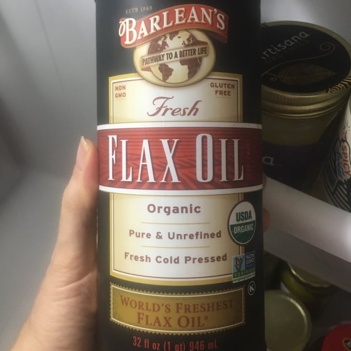 photo of Barlean’s Flax Oil shared by @thedarktower on  19 May 2022 - review