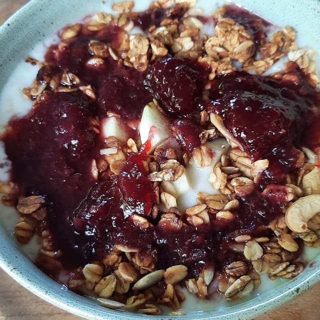 菜肴“Quinoa Oatmeal Porridge”的照片
