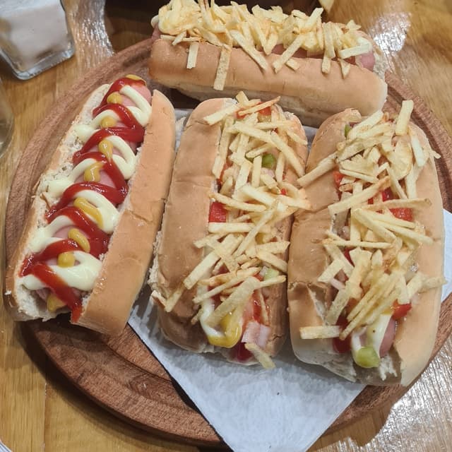 「Pancho completo」の料理の写真